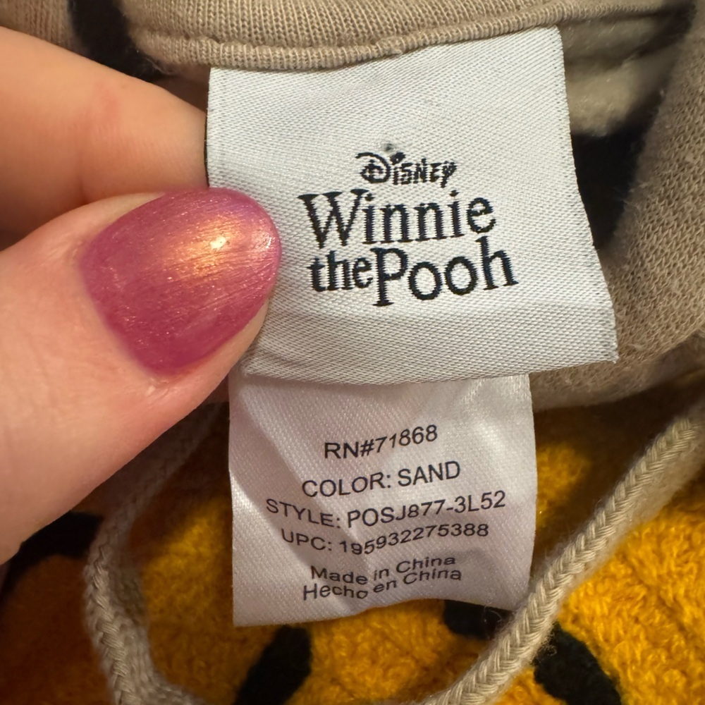 Disney Winnie the Pooh Sand Hoodie, medium - Picture 3 of 5
